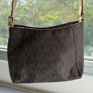 Michael Kors Dark Brown Crossbody Bag